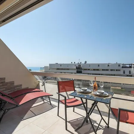 Village Naturiste - Emotion X Heliopolis Sea View דירה אגדה