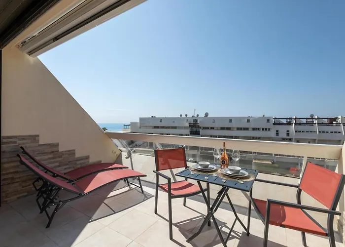 Village Naturiste - Emotion X Heliopolis Sea View דירה אגדה